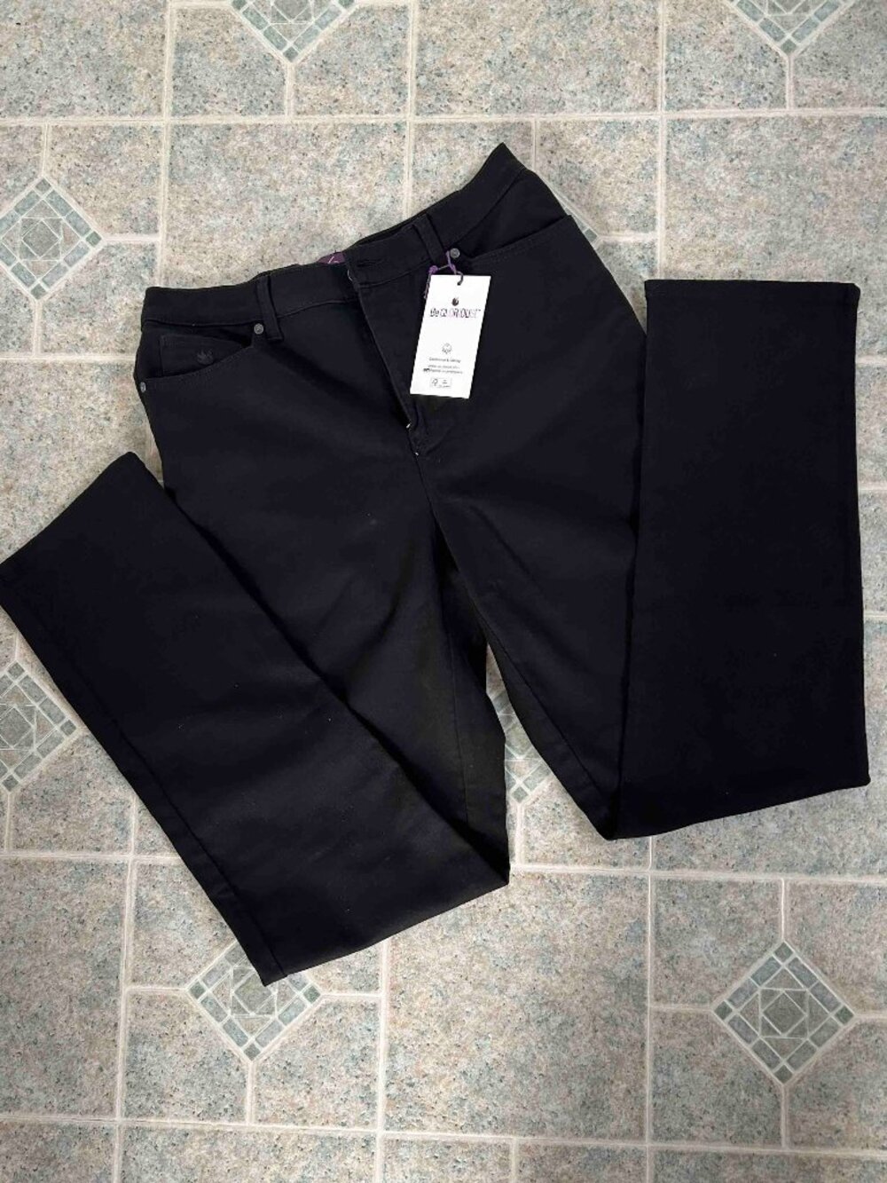 Gloria Vanderbilt Black Stretch Jeans NWT